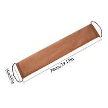1pc/2pcs African Nylon Exfoliating Bath Towel, Powerful Stain Removal Thickened Pull Back Strips, Soft And Scrub, Easily Scrub Off Back Dirt, Bath And Shower Pull Back Bath Towel, Convenient Strap Towel Design,Body Cleaning Tools, Bathing Accessories For Women, Men, Exfoliating, Shower, No Skin Irritation, Bathroom Supplies