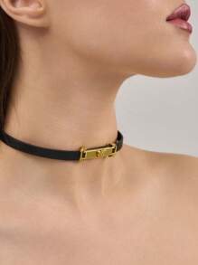 1pc V-Shape Leather Bracelet, Fashion Accessory For Men & Women, High Quality Non-Fading, Great Gift For Mother's Day, Valentine's Day, Christmas