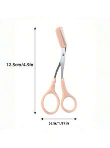 3Pcs/Set Eyebrow Clippers/Crescent Shaped Eyebrow Trimmer, Blade, Novice Eyebrow Scraper, Male/Female Exclusive Set Back To School