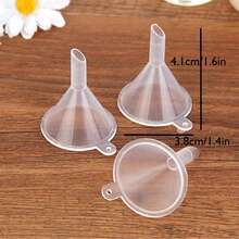 3+1 套装不锈钢葡萄酒过滤器、漏斗、长柄勺适用于家庭厨房吧台 - 包括硅胶小漏斗、醒酒瓶漏斗、香水醒酒漏斗 - 彩色 - 查看 10