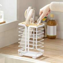 Knife Block Kitchen Knife Holder Storage OrganizerW10