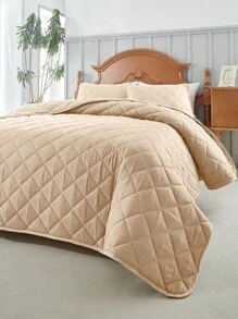 1 capa de cama de verão, roupa de cama, colcha aconchegante e fresca, colcha de verão com xadrez diagonal bege, colcha com ar-condicionado, roupa de cama macia e respirável, colcha fina confortável e suave para a pele, decoração de quarto, adequada para camas de solteiro, casal, king, queen de todos os tamanhos, adequada para o verão, capa de cama macia e leve para dormitório, tecido para casa, lavável à máquina, presente de Natal perfeito, temporada de volta às aulas