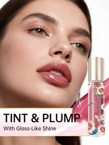 CATKIN丰唇蜜，保湿润色，令双唇更显丰盈，不粘腻，光泽妆效，持久保湿 C05 巧克力琥珀色 - C05 Chocolate Amber - 查看 4