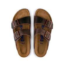Birkenstock Arizona Soft Footbed Birko-Flor - 哈瓦那 - 查看 3