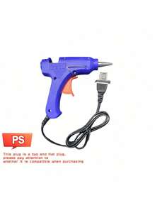 Set de 10 piezas de barras de pegamento termofusible de alta transparencia y viscosidad de EVA, adecuadas para reparación de abolladuras de auto, manualidades DIY, relleno de grietas, fortalecimiento de ganchos, colores y estilos aleatorios, compatibles con pistolas de pegamento de 1-10W