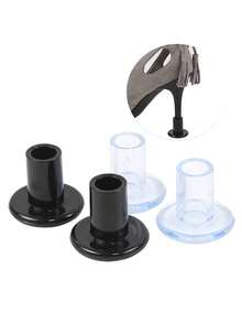 2pcs High Heels Cover - Effectively Protect The Heels Of High-Heeled Shoes, Increase The Balance Of High-Heeled Shoes, Enhance The Comfort Of Wearing High-Heeled Shoes, Reduce The Sound Of High-Heeled Shoes Walking (Walking Mute) High-Heeled Shoes Heel Staring Cover, PVC Software Material