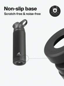 Botella de agua de acero inoxidable aislada de 24 onzas con pajita y asa de transporte, pared doble fría hasta 36 horas, tapa a prueba de fugas de Tritan para deportes, viajes (Cotton Candy)