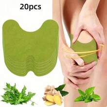 20pcs Self-Heating Shoulder Pads, Green Heat Therapy Pads Suitable For Neck, Waist, Knee And Abdomen - Essential Home Product For Muscle Relaxation - Multicolor - View 14