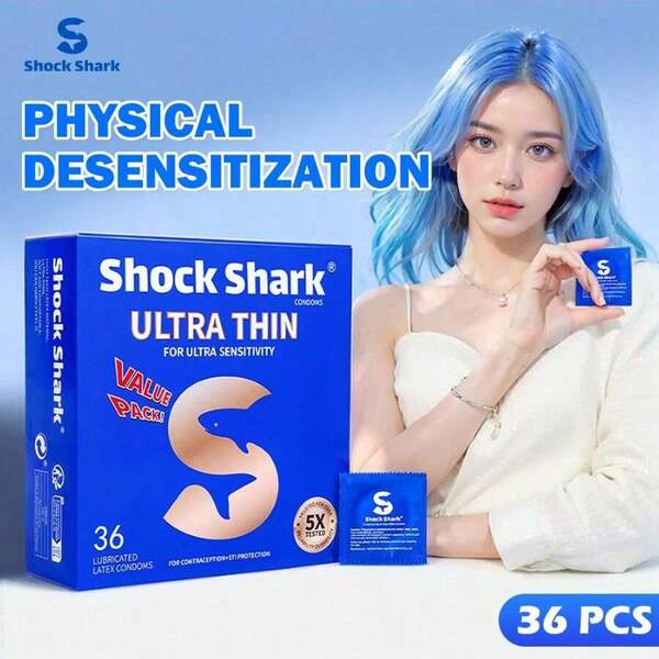 36 Stück Sex Toys Kondome, ultra-dünne geschmierte latexfreie Kondome, geeignet für ultra-empfindliche Sexspielzeuge, Männer Gleitgel Kondome, sexy Spielzeuge, Orgasmus Stimulation für Männer und Frauen, ultra-dünne langanhaltende Sexkondome