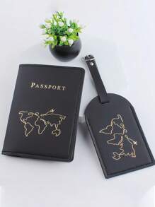 Personalised Passport Cover, Passport Holder And Luggage Tag Set, Kids Passport Cover, 1st Passport Cover, Holiday Gift, Travel Gift, Gift For Kids