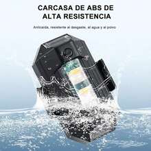 Conjunto de 10 Luces LED Estroboscópicas Anticolisión Recargables en 7 Colores: Ideal para Motocicletas, Drones y Vehículos Nocturnos - Negro - Ver 4