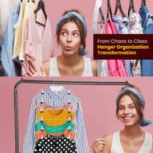 1pc 4/6-Tier Metal Skirt Pants Clips Pants Rack,Super Hanger 4/6-Tier Skirt Pants Shorts Hangers With Adjustable Clips Space Saving No Slip 12 Clips Clothing Storage Metal Skirt Rack Clothes Hangers,Multi-Function Storage Hanger