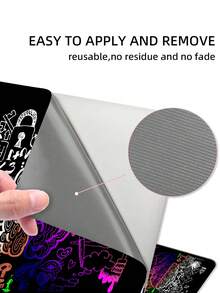 Laptop Skin Sticker Decal 15.4 Inch 15.6 Inch Laptop Vinyl Skin Sticker Cover Art Protection Laptop (Including 2 Wrist Pads Skin)