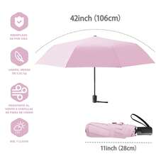 Umbrellas And Rain Hat Umbrellas - Pink - View 2
