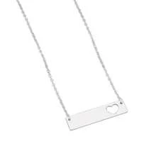 Collier personnalisé avec photo d'œil Pendentif en acier inoxydable avec photo gravée Cadeau personnalisé pour la Saint-Valentin