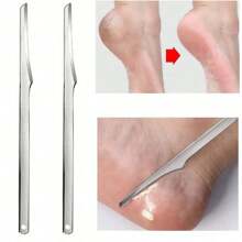 2-3pcs Stainless Steel Foot Rasp, Professional Foot Care Tool, Callus Remover, Suitable For Men And Women,Bag,Organizer,Storage