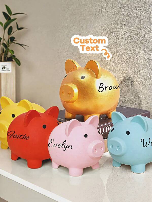 Hucha personalizada de tamaño grande, hucha para niñas, huchas, hucha personalizada, regalos para niños, regalos de cumpleaños, regalos para baby shower