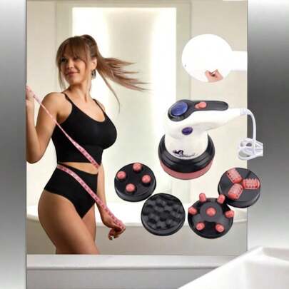 Masajeador eléctrico, masajeador corporal, masajeador tonificador, dispositivo masajeador tonificador, relajante muscular, cuello, piernas, espalda, brazos.