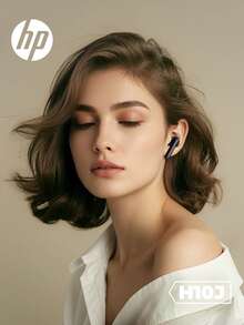 HP Gradient Color 5.4 无线耳塞，30 小时电池续航时间，兼容 Apple 和其他设备，带耳机收纳袋的可爱圣诞礼物，USB 转 Type C - H10J+耳機收納包 - 查看 12