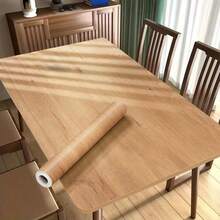 Woodgrain PVC Wallpaper, Waterproof And Oilproof PVC Self-Adhesive Film - For Kitchen Backsplash, Countertop, Cabinet Refurbishing