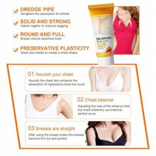 Breast Enhancement Cream, Natural Breast Enlargement Cream, Firms, Plumps And Lifts Your Breasts And Improves Sagging Breasts, For All Skin Types, 60 G/2.11 Fl Oz