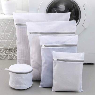 4 túi giặt bền, túi giặt bảo vệ thích hợp để giặt quần áo, áo sơ mi, áo ngực, tất, đồ lót, đồ lót