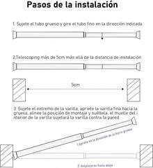 Shower Curtain Rods - 1 - View 2