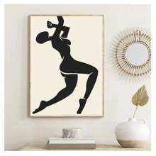1pc Frameless Vintage Abstract Female Portrait Line Art Posters High-Definition Printing Canvas Wall Arts Modern Minimalism Living Room Bedroom Dormitory Study Bar Coffee Shop Office Room Decor, Home Decor, Wall Decor Picture Gifts