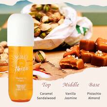Fragancia en niebla para el cabello y el cuerpo de mujer de 6,1 oz: perfume duradero, ideal para citas, fiestas y regalos, regalo de San Valentín - Pistacho/Caramelo Salado/Vainilla - Ver 2
