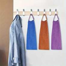 1pc/2pcs African Nylon Exfoliating Bath Towel, Powerful Stain Removal Thickened Pull Back Strips, Soft And Scrub, Easily Scrub Off Back Dirt, Bath And Shower Pull Back Bath Towel, Convenient Strap Towel Design,Body Cleaning Tools, Bathing Accessories For Women, Men, Exfoliating, Shower, No Skin Irritation, Bathroom Supplies