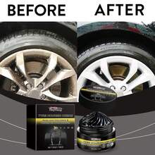 rayhong Tire Protection Wax Long-Lasting Shine Dust Repellent For Car Wheels Helps Maintain Tire Appearance Reduce Dirt Buildup Safe For All Tire Types Car Tyre Retreading Wax - Black - View 7