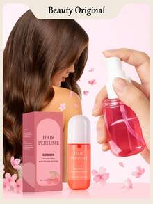 樱桃迷人发香喷雾 - 持久留香，不油腻，滋润保湿，散发诱人的温暖花香，是约会、派对和日常生活中送给她的完美礼物