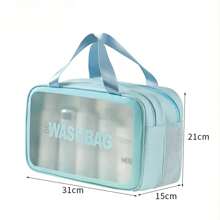Wet-Dry Separation Makeup Bag Portable Toiletry Bag Travel Essentials Large Capacity Storage Bag Fitness Swimming Essentials
