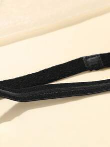 5 件纯色男士弹性防滑头带，适合休闲、运动和日常佩戴，发饰，发带，男士度假配饰，男士配饰，男士配饰，足球发饰，棒球配饰