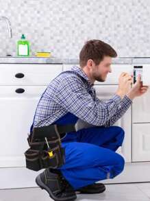 Multifunctional Canvas Tool Storage Bag, 1pc Black Multi,Belt Electrician Tool Kit, Drill Waist Bag, Wrench, Screwdriver, Hardware Tool Bag, Storage Bag,Non-Waterproof Utility Repair Bag For Electricians, Hand Washable,With Multiple Compartments For Organized Tool Storage,Repair Kit, Waist Pouch,Features Hammer, Drill, & Screw Holder, Tool Bag, Electrician Tools.