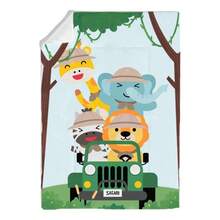 Baby Comforter For Crib And Bed, Warm Padded, Sublimated Print - 薩法裡維德 - 查看 3