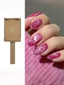 美甲磁铁，猫眼凝胶指甲油强力磁铁，适用于凝胶指甲油，强磁吸附，美甲工具，美甲装饰，DIY美甲工具，适合爱好者和技师，沙龙和家庭工作室必备 - 彩色 - 查看 5