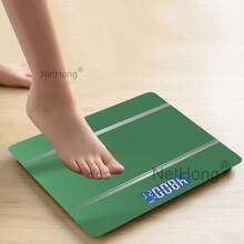 NetHong Digital Bathroom Scales 180KG Body Weight Weighing Scale Smart LED Electronic Back To School - Green - View 1