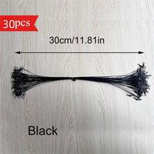 30pcs Professional Fishing Steel Wire Saltwater Fishing Leader Line