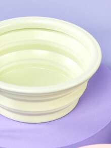 PETSIN 350ml Macaron Color Pet Travel Collapsible Water Bowl, Suitable For Small & Medium Dog/Cat, Portable Water Cup With Hook For Outdoor Use