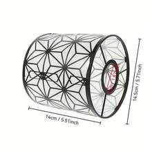 1 件黑色金属灯罩北欧现代风格灯罩笼式装饰灯罩，替换台灯吊灯壁灯适用于浴室客厅办公室卧室厨房餐厅会议室书房宿舍（仅灯罩）