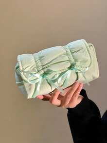 1个时尚芭蕾舞蝴蝶结设计抽拉式铅笔盒，大容量桌面翻盖铅笔盒，适合收纳钢笔、橡皮、铅笔、马克笔和其他文具，侧面还可以放置水瓶。适用于学校、辅导班、办公室、中小学生、男孩女孩、上班族，也是一份很棒的返校礼物。返校季、学习用品、铅笔盒、背包、书包 - 彩色 - 查看 12