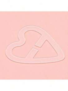 1/4 piezas Clips de correa de sujetador de unicolor antideslizante, ganchos de sujetador con forma de corazón de plástico, evitan que las correas del sujetador se deslicen hacia abajo cuando sales de la escuela