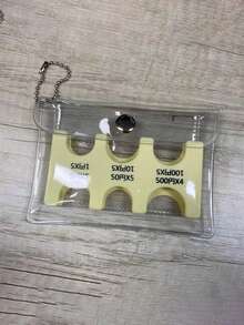 日本零钱包便携式零钱包货币收纳袋旅行透明卡包女士男士钱包迷你钱包钱包旅行钱包硬币钱包便携式零钱包旅行配件硬币收纳袋 - 彩色 - 查看 18