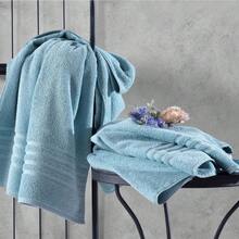 Jumbo Large Bath Sheets Towels 2 Pack Soft And Absorbent, Premium Quality 100% Cotton Towels (Light Blue, Bath Sheet) - 藍色 - 查看 2