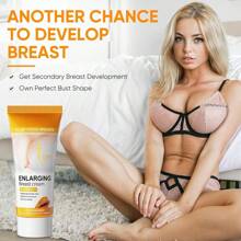 Breast Enhancement Cream, Natural Breast Enlargement Cream, Firms, Plumps And Lifts Your Breasts And Improves Sagging Breasts, For All Skin Types, 60 G/2.11 Fl Oz