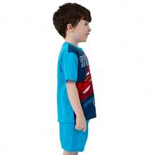 Disney Cars Boys Pyjamas, Lightning McQueen Short Pjs For Boys, Kids Summer Pyjama Set - Blue - View 3