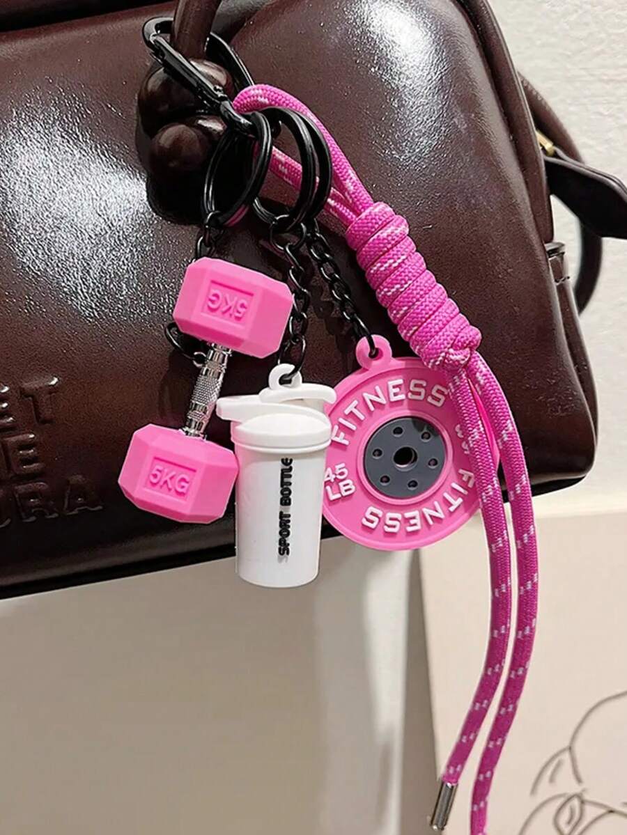 Casual Cartoon Creative Daily Versatile Bag Charm Keychain