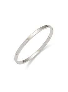 Pulseira de Aço Titanium Dourado Minimalista, Zircônia Artificial Embutida, Comprimento Ajustável, Adequada para Roupas de Verão, Férias, Presentes para Melhores Amigas, Anti-Desbotamento e Hipoalergênica, Acessório Elegante para Mulheres
