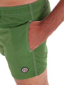 Pantalones cortos de playa para hombres - Verde - Ver 3